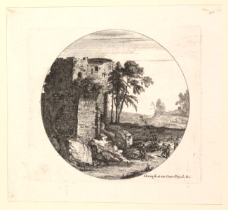 Les Ruines a gauche MET DP819853