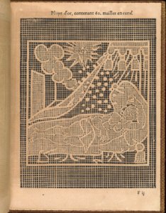 La Pratique de l'Aiguille, page 21 (recto) MET DP358175