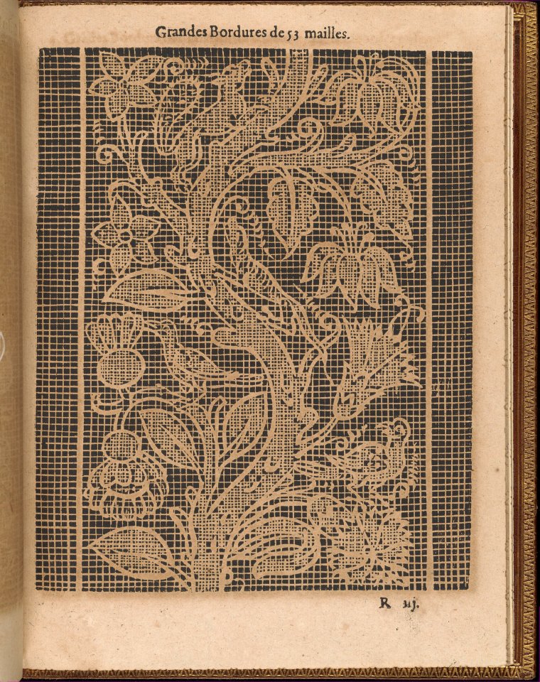La Pratique de l'Aiguille, page 66 (recto) MET DP358240