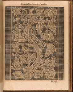 La Pratique de l'Aiguille, page 66 (recto) MET DP358240