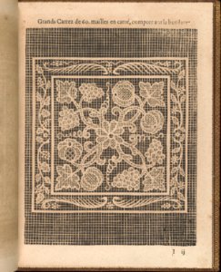 La Pratique de l'Aiguille, page 33 (recto) MET DP358186