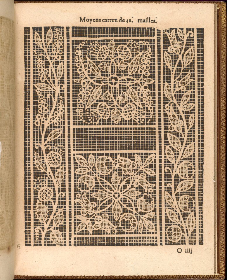 La Pratique de l'Aiguille, page 55 (recto) MET DP358222