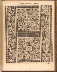La Pratique de l'Aiguille, page 50 (recto) MET DP358217