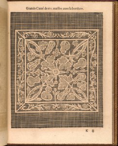 La Pratique de l'Aiguille, page 37 (recto) MET DP358190