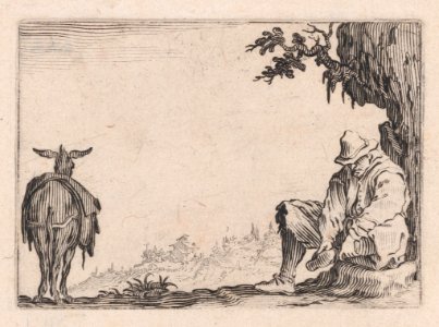 Le Paysan se Déchaussant (The Peasant Removing his Shoes) Met DP890447