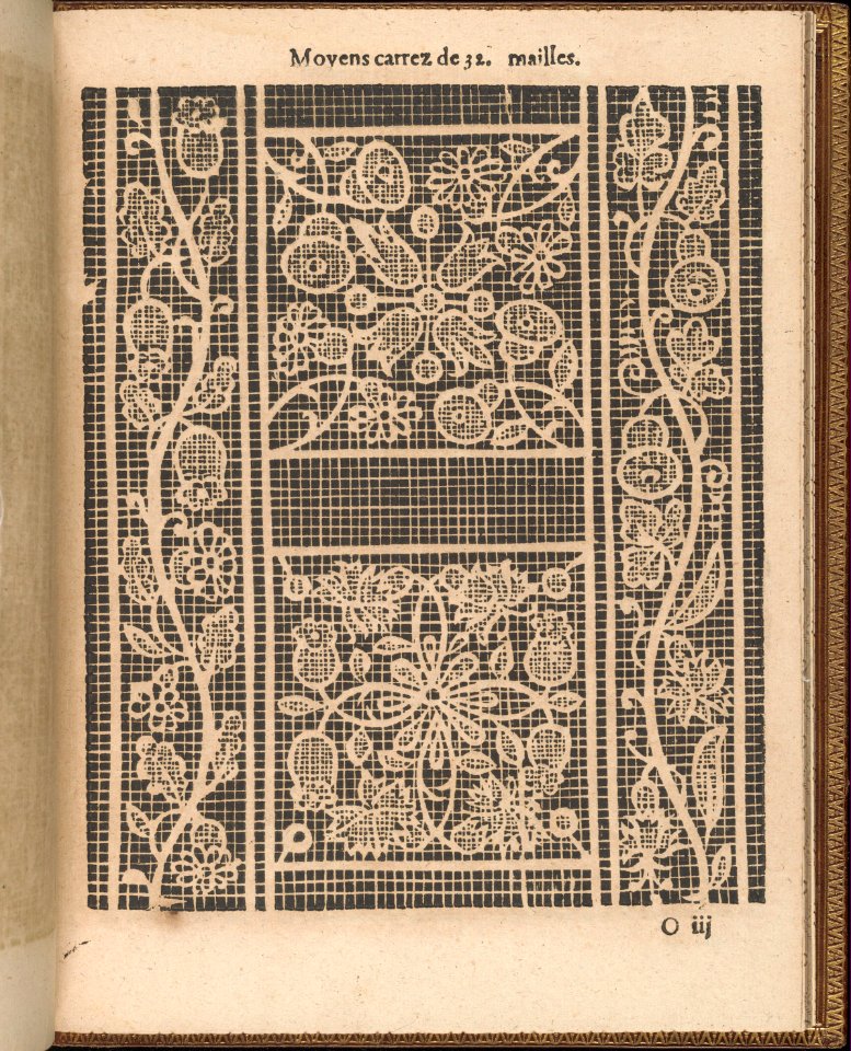 La Pratique de l'Aiguille, page 54 (recto) MET DP358221