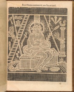 La Pratique de l'Aiguille, page 9 (recto) MET DP358162