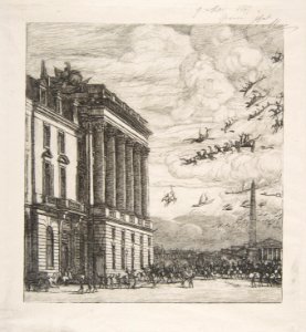 Le Ministère de la Marine (the Admiralty, Paris) MET DP813264