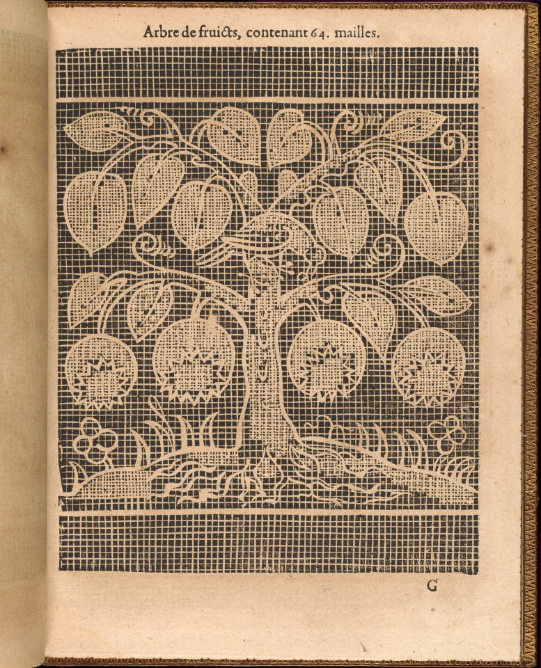 La Pratique de l'Aiguille, page 24 (recto) MET DP358178