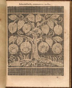 La Pratique de l'Aiguille, page 24 (recto) MET DP358178