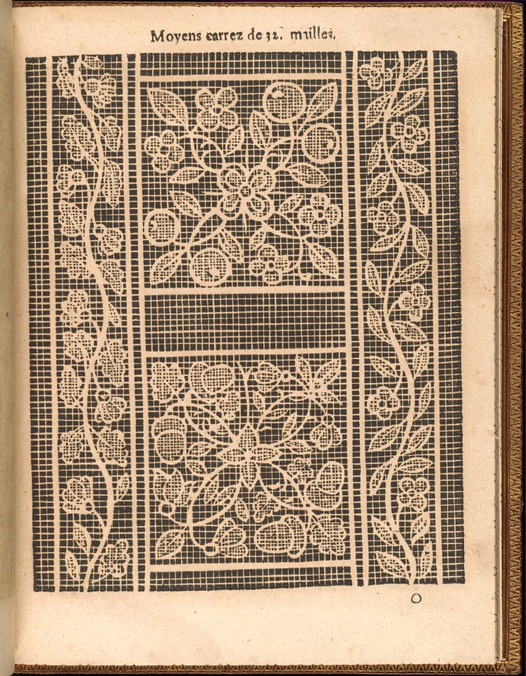 La Pratique de l'Aiguille, page 52 (recto) MET DP358219