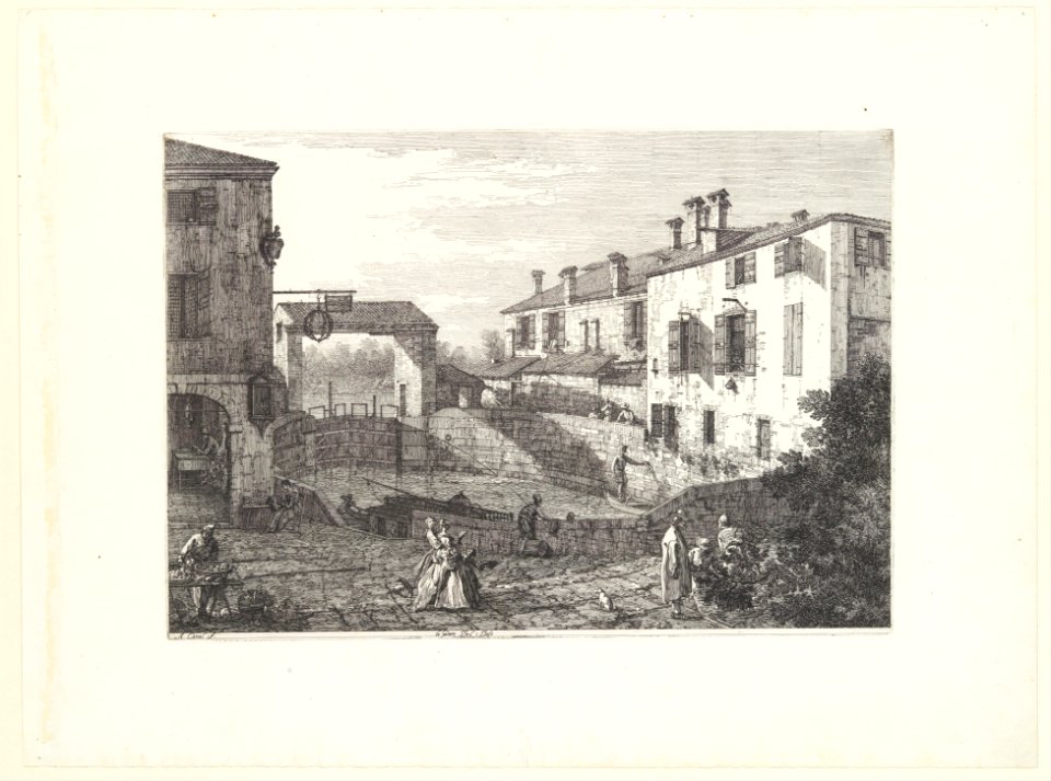 Le Porte del Dolo (The Locks at Dolo) MET DP232848