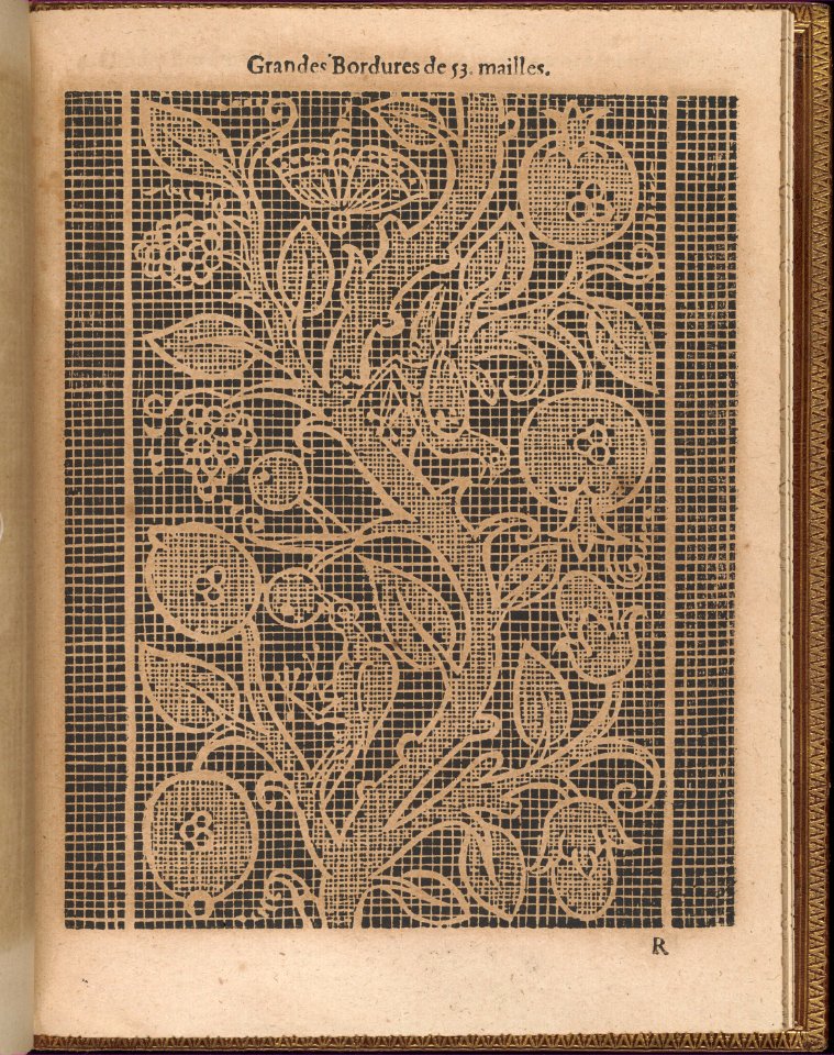 La Pratique de l'Aiguille, page 64 (recto) MET DP358238