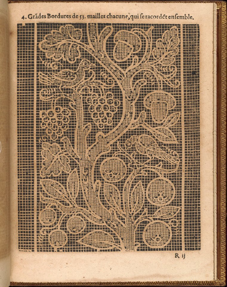 La Pratique de l'Aiguille, page 65 (recto) MET DP358239