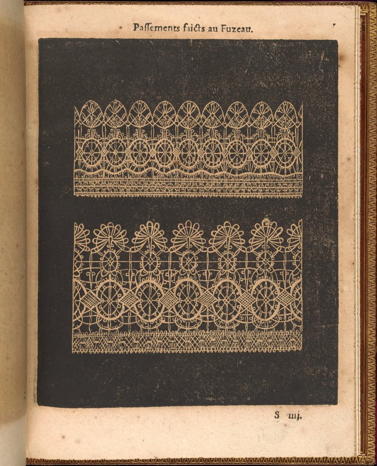 La Pratique de l'Aiguille, page 71 (recto) MET DP358245