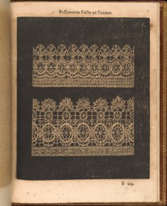 La Pratique de l'Aiguille, page 71 (recto) MET DP358245