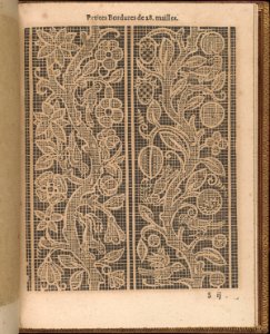 La Pratique de l'Aiguille, page 69 (recto) MET DP358243