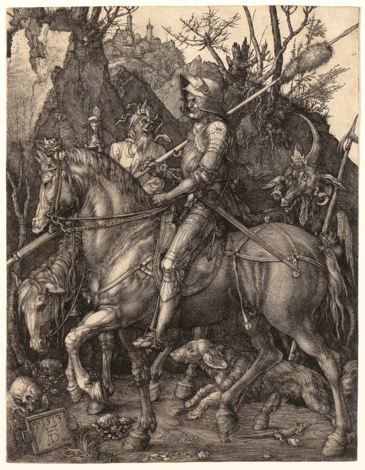 Knight, Death, and the Devil MET DP159048