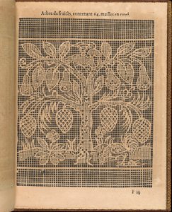 La Pratique de l'Aiguille, page 22 (recto) MET DP358176