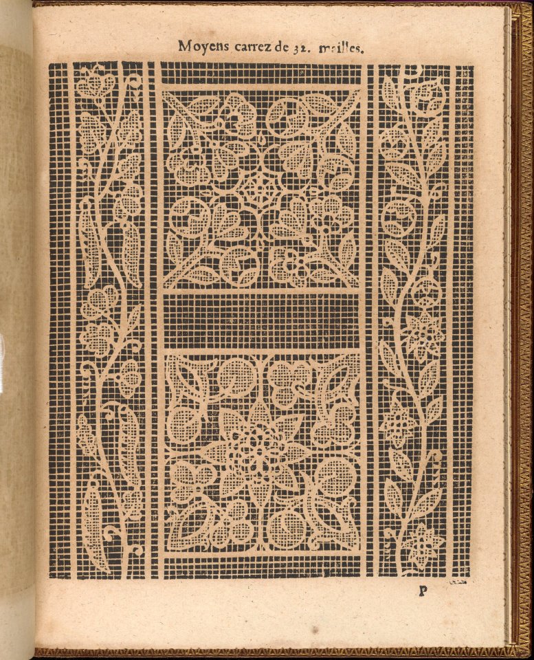 La Pratique de l'Aiguille, page 56 (recto) MET DP358230