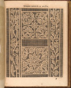 La Pratique de l'Aiguille, page 56 (recto) MET DP358230