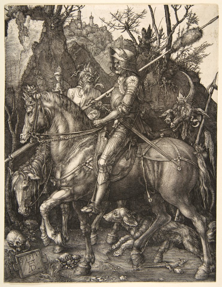 Knight, Death, and the Devil MET DP815738