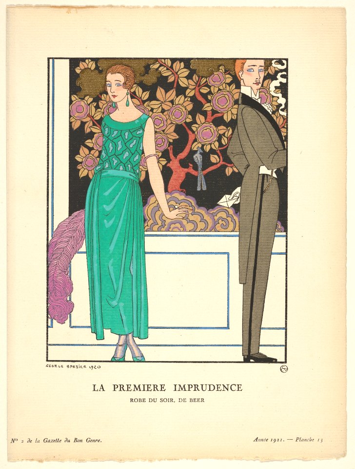 La Première Imprudence- Robe du soir, de Beer MET DP832869