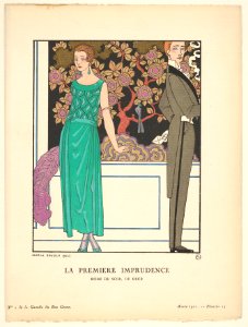 La Première Imprudence- Robe du soir, de Beer MET DP832869