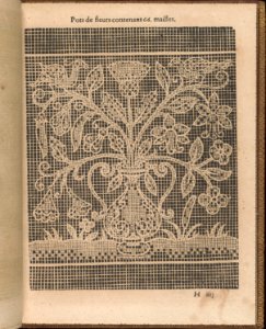 La Pratique de l'Aiguille, page 31 (recto) MET DP358184