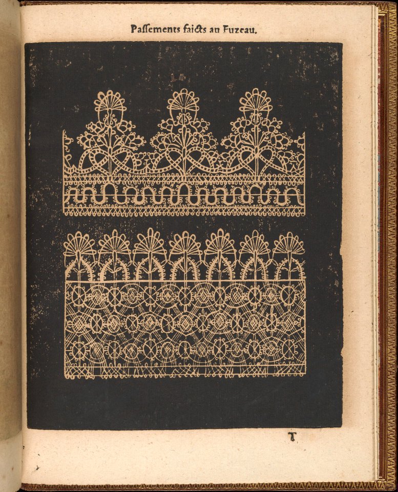 La Pratique de l'Aiguille, page 72 (recto) MET DP358246
