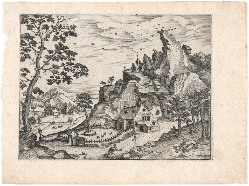 Landscape with Saint Jerome MET DP875192