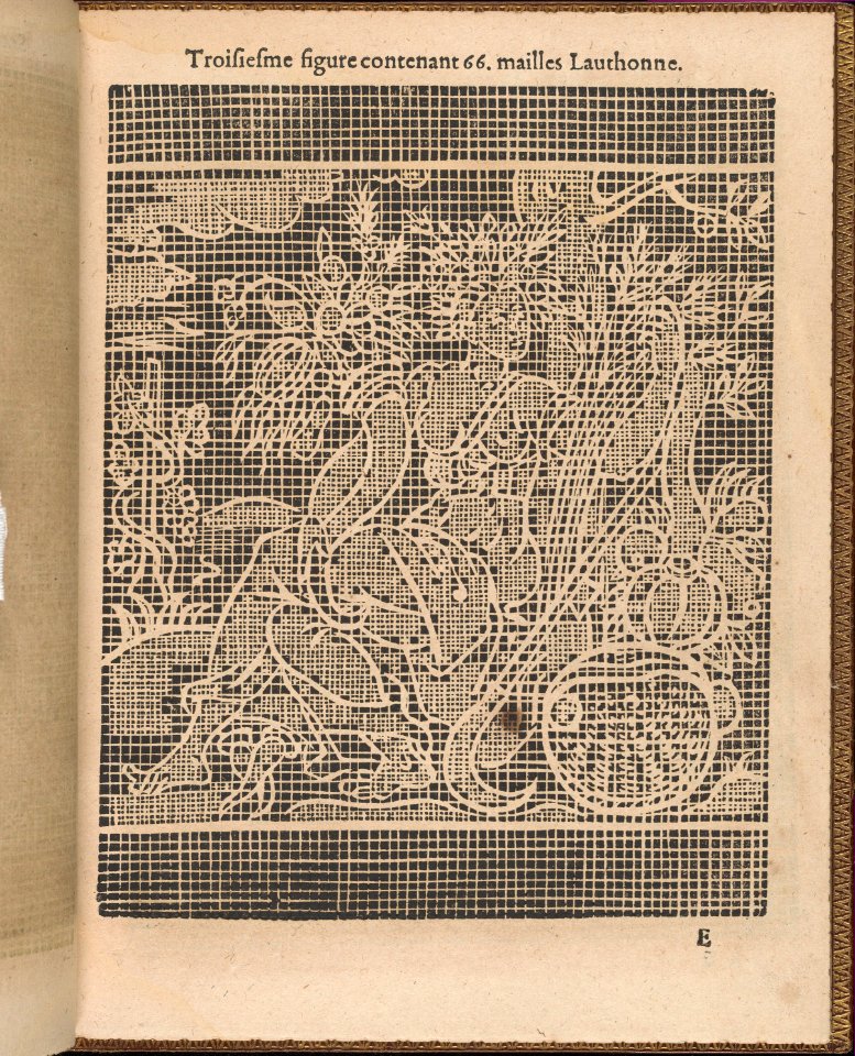 La Pratique de l'Aiguille, page 16 (recto) MET DP358170