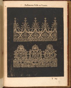 La Pratique de l'Aiguille, page 75 (recto) MET DP358249
