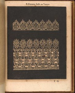La Pratique de l'Aiguille, page 70 (recto) MET DP358244