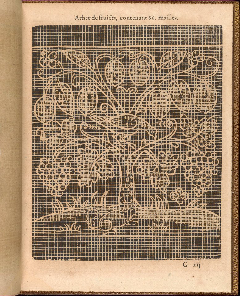 La Pratique de l'Aiguille, page 27 (recto) MET DP358180