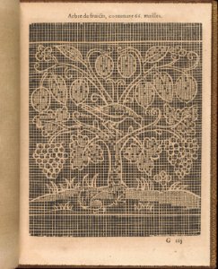 La Pratique de l'Aiguille, page 27 (recto) MET DP358180