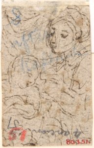 Madonna and Child (recto); Madonna and Child (verso) MET DP801784