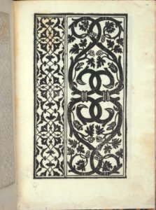 Libro quarto. De rechami per elquale se impara in diuersi modi lordine e il modo de recamare...Opera noua, page 15 (recto) MET DP353793