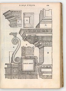 Libro primo (-quinto, estraordinario) d'architettura MET DP340538
