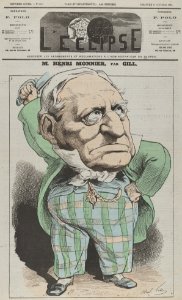 M. Henri -sic- Monnier from L'Éclipse, October 25, 1874 MET DP836174