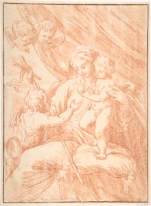 Madonna, Child, and Saint John MET DP802549