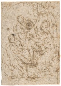 Madonna and a Group of Saints MET DP802165