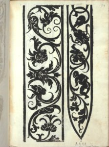 Libro quarto. De rechami per elquale se impara in diuersi modi lordine e il modo de recamare...Opera noua, page 9 (recto) MET DP353787