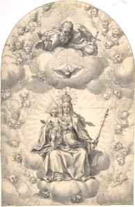 Madonna and Child Enthroned MET DP803119