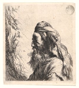 Man in a Turban Facing Left MET DP872912