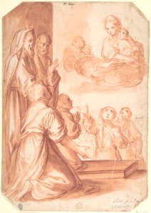 Madonna and Child and Worshippers MET DP802186