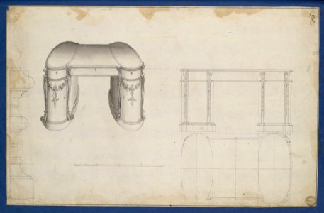 Library Table, from Chippendale Drawings, Vol. II MET DP104291