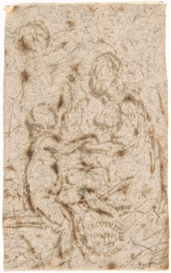 Madonna and Child (recto); Madonna and Child (verso) MET DP801783