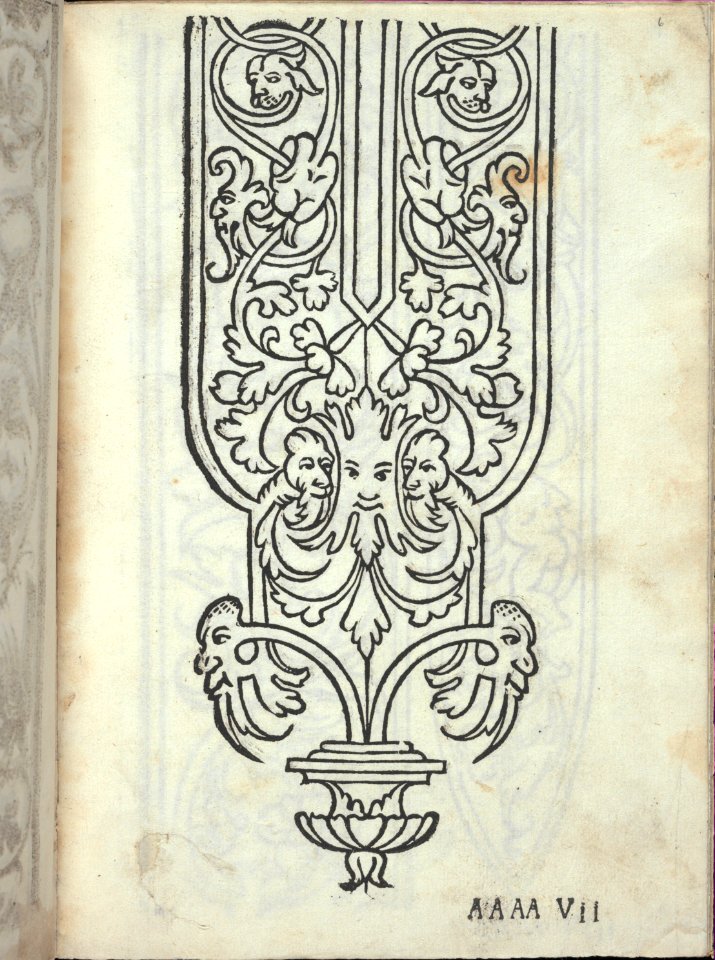 Libro quarto. De rechami per elquale se impara in diuersi modi lordine e il modo de recamare...Opera noua, page 6 (recto) MET DP353784