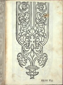 Libro quarto. De rechami per elquale se impara in diuersi modi lordine e il modo de recamare...Opera noua, page 6 (recto) MET DP353784